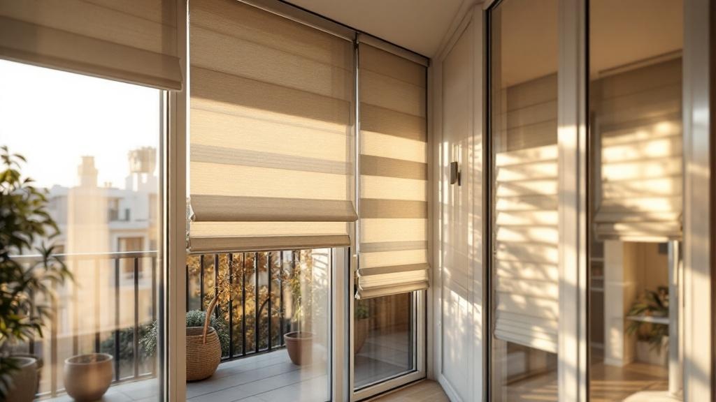 Как подобрать шторы для балкона: виды, материалы, нюансы