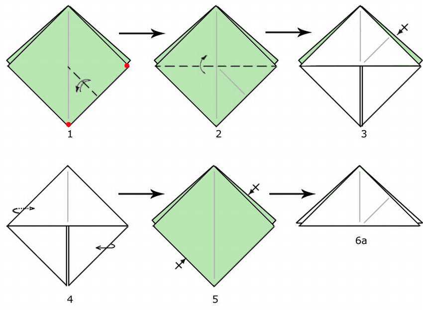 Как сделать пирамиду из бумаги. схема с размерами, пошаговая инструкция с фото - полезное дачнику