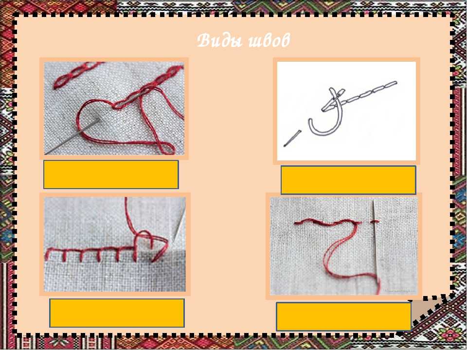 Тамбурный шов - подробная инструкция вышивки для начинающих иголкой или крючком с фото