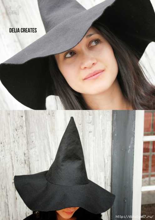 Как сделать шляпу ведьмы своими руками