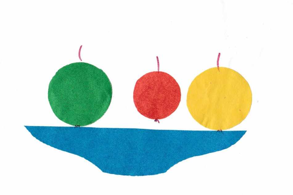 Аппликация фруктов из цветной бумаги: занятия на тему фрукты в детском саду - распечатать шаблоны