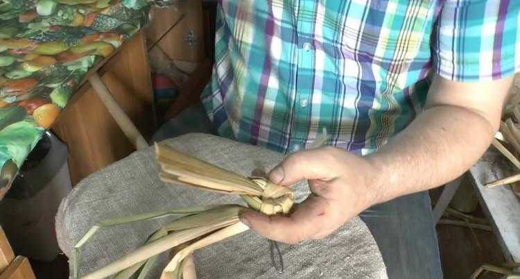 Плетение из камыша для начинающих своими руками с фото и видео