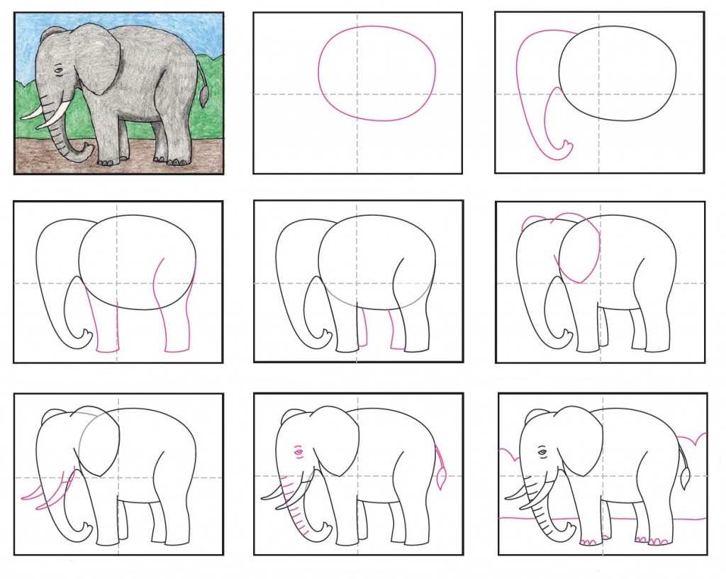 Слоны – толстокожие гиганты, самые крупные из сухопутных млекопитающих на планете, обладающие самосознанием и высокой организованностью, единственные, дожившие до наших дней, представители древней группы хоботных Инструменты для рисования, как выбрать для