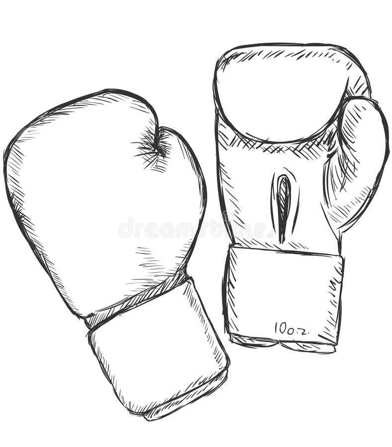 Как нарисовать боксера. как рисовать боксерские перчатки