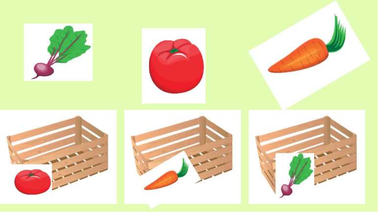 Игра собирать фрукты и овощи. Дидактическая игра овощи. Дидактическая игра овощи и фрукты. Разложи фрукты и овощи по корзинкам. Дидактическая игра овощной магазин.
