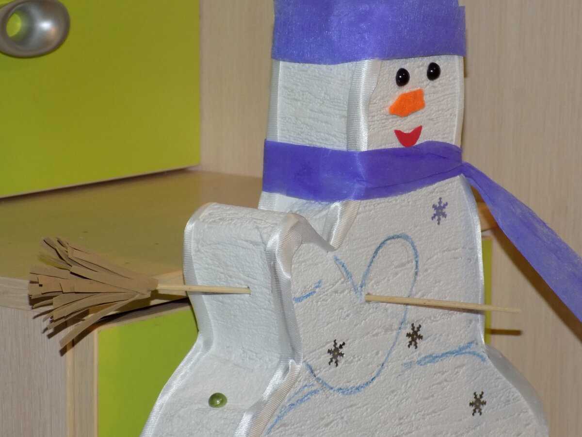 Снеговик своими руками - 95 фото как и из чего сделать украшение-снеговик