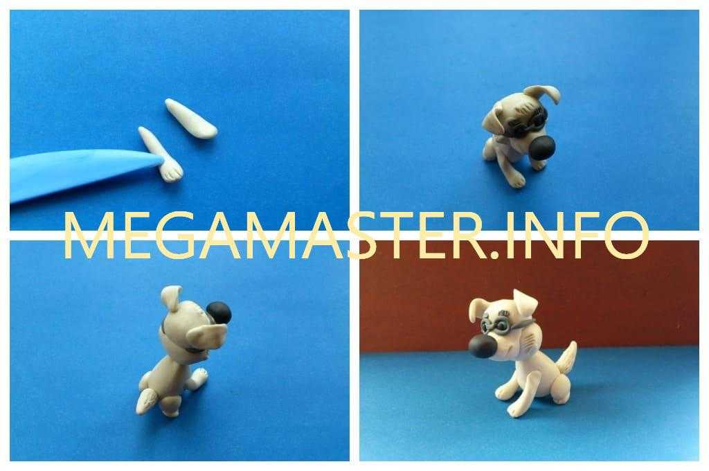 Собака из пластилина: простые инструкции и пошаговые схемы лепки из пластилина + фото-обзоры для детей с лучшими вариантами изделий