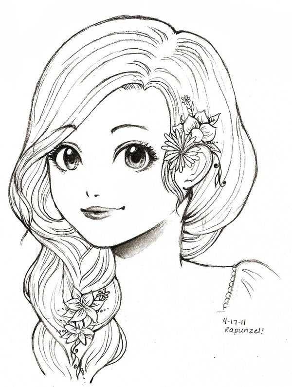 Легкие и красивые картинки для срисовки карандашом (1000 рисунков) - аниме, простые, маленькие
