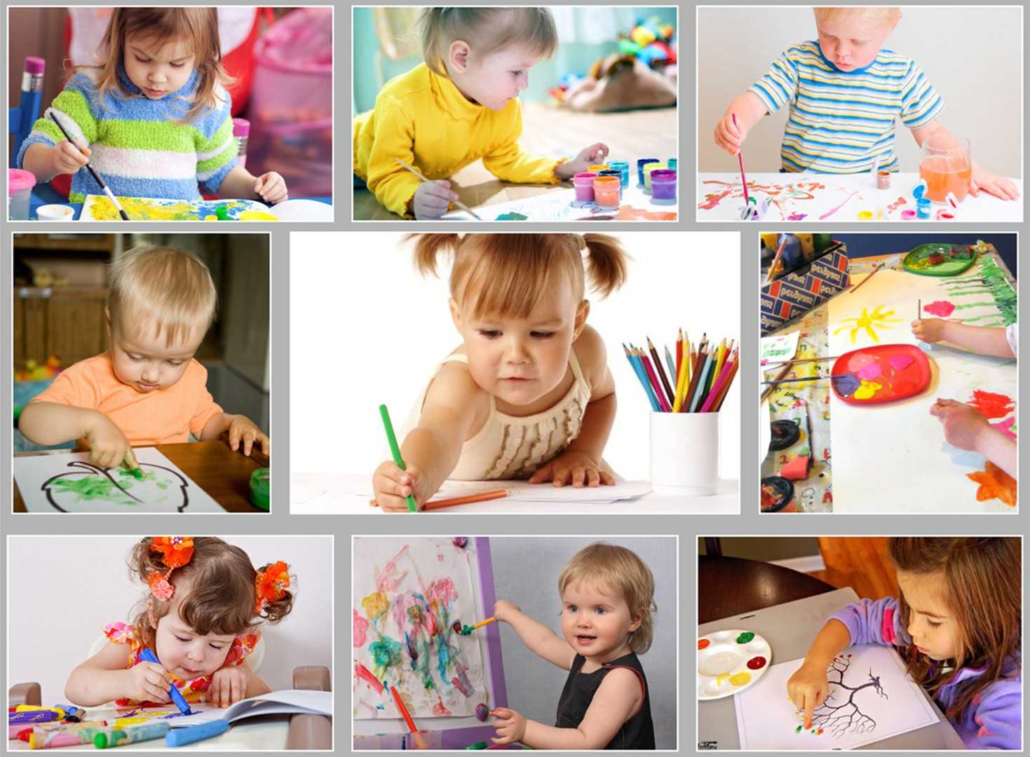 Рисование для малышей 2-3 лет: как научить ребенка рисовать пальчиками и ладошками