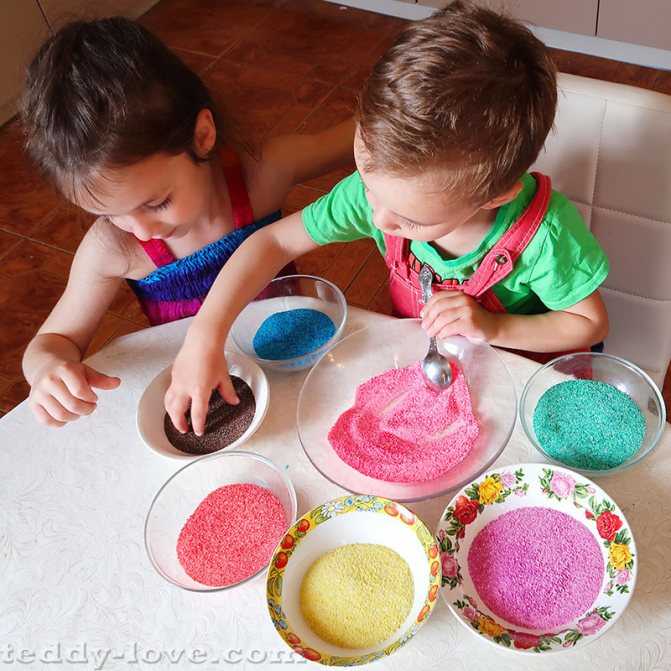 Как манку покрасить в домашних условиях? :: syl.ru