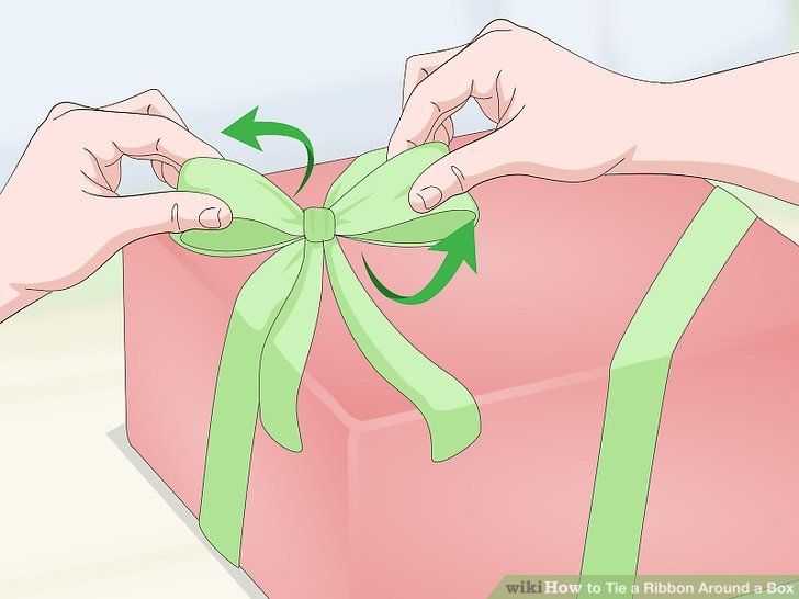 Как красиво завязать бантик на коробке: пошаговая инструкция