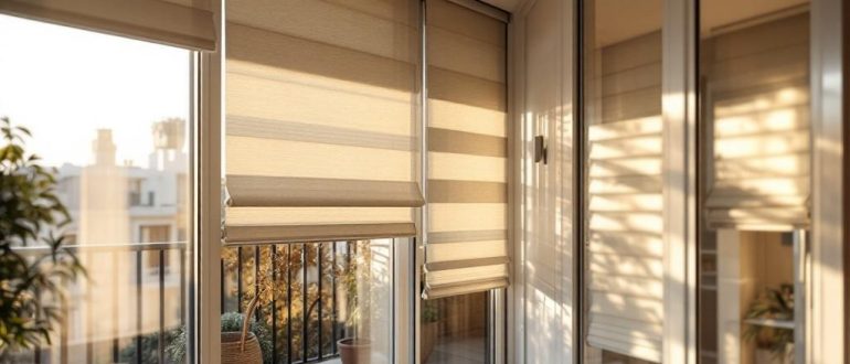 Как подобрать шторы для балкона: виды, материалы, нюансы