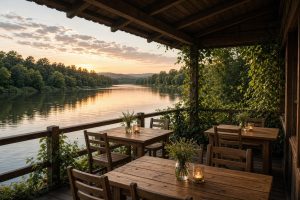 Ресторан «Пристань» в Звенигороде: русская кухня у воды