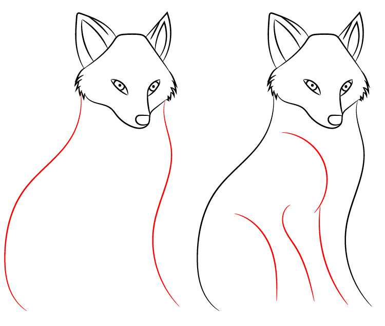 Как нарисовать лису: топ-130 фото интересных идей рисования лисы. пошаговая инструкция создания простого и сложного рисунка своими руками
