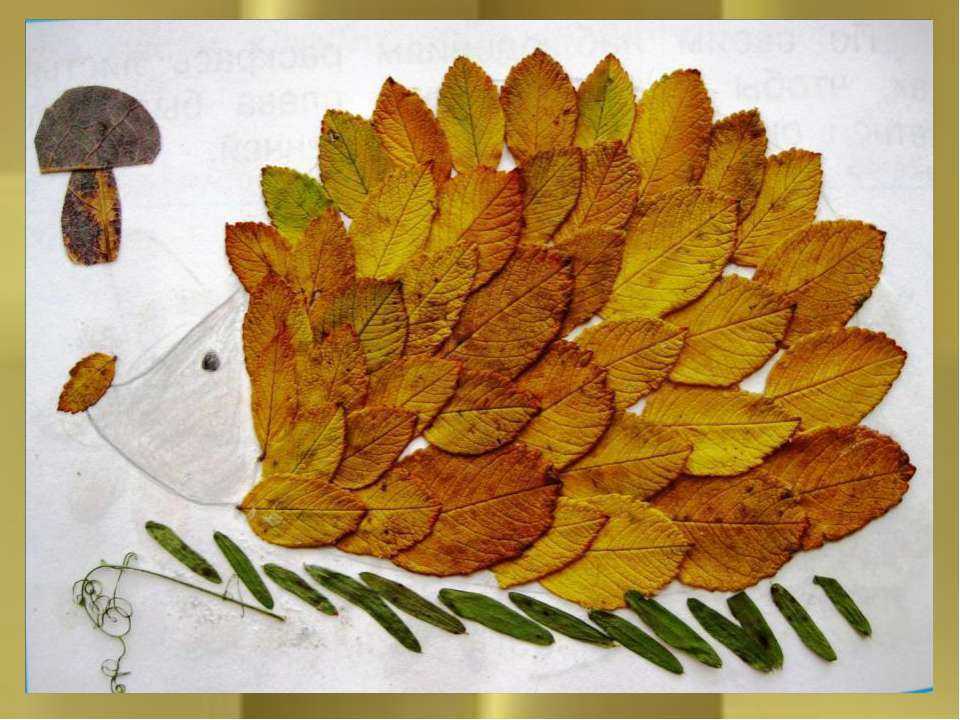 Красивая экибана из листьев своими руками "осень" :: syl.ru