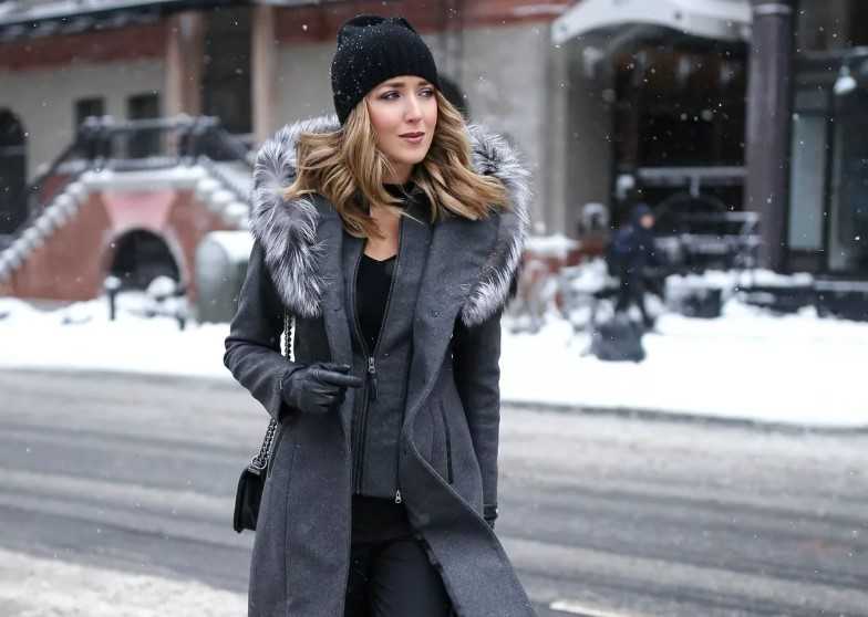 Какие шапки подходят к женским зимним пальто разных цветов: фото и как подобрать головной убор