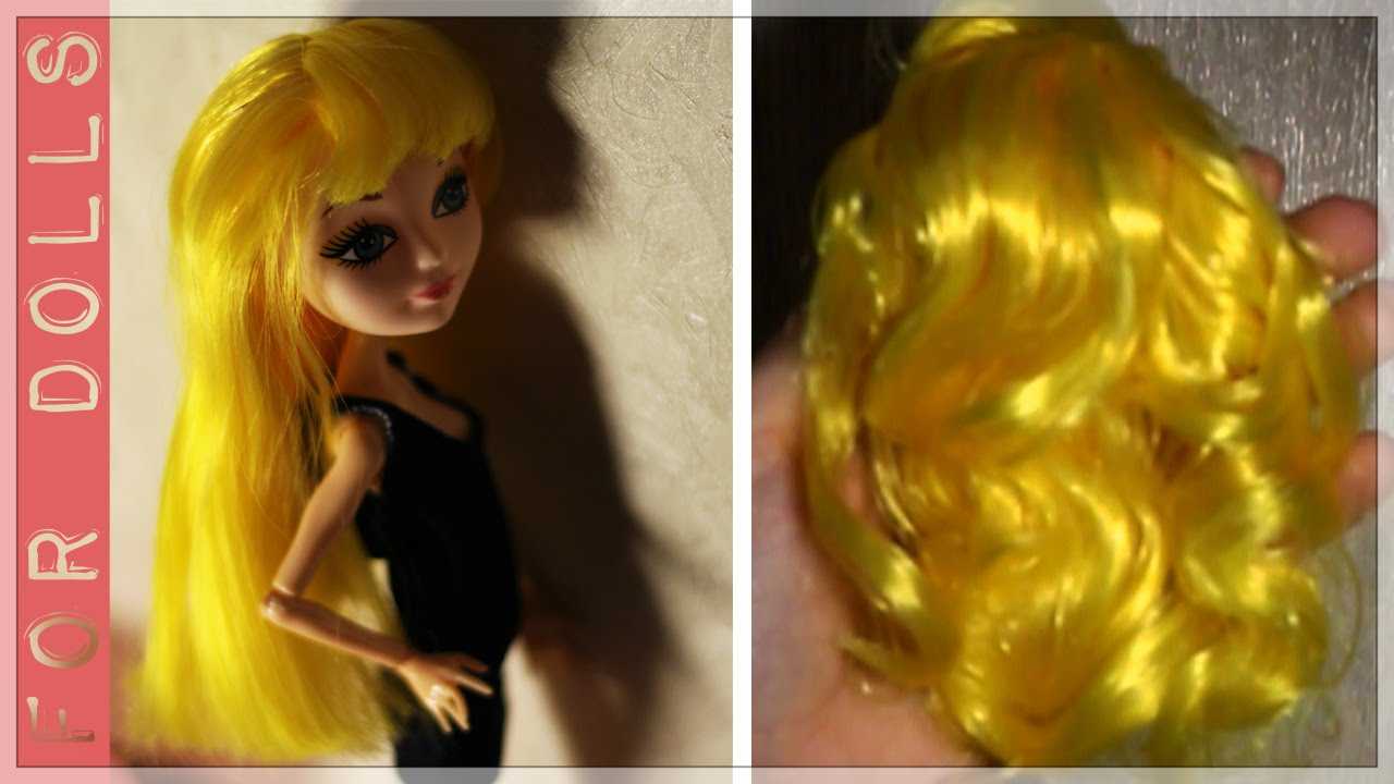 Мк : приводим волосы кукол barbie в порядок / прошивка волос кукле, восстановление парика / бэйбики. куклы фото. одежда для кукол