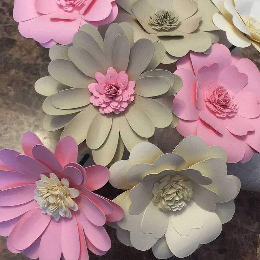 🍀 как сделать цветок из бумаги своими руками | схемы и шаблоны для изготовления бумажных цветов