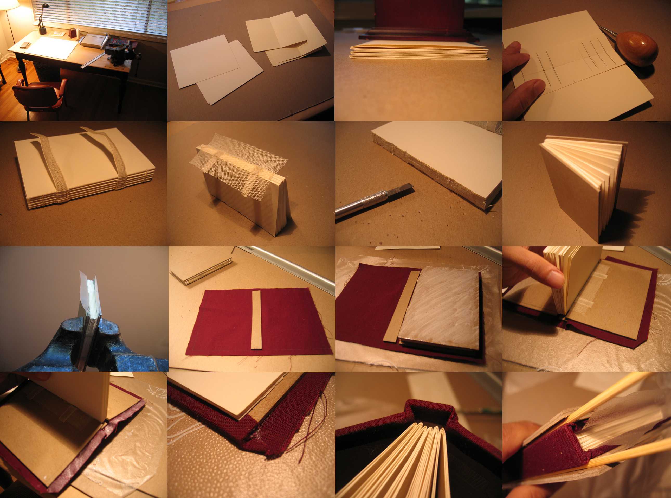 Книга своими руками - делаем обложку из подручных материалов (75 фото)