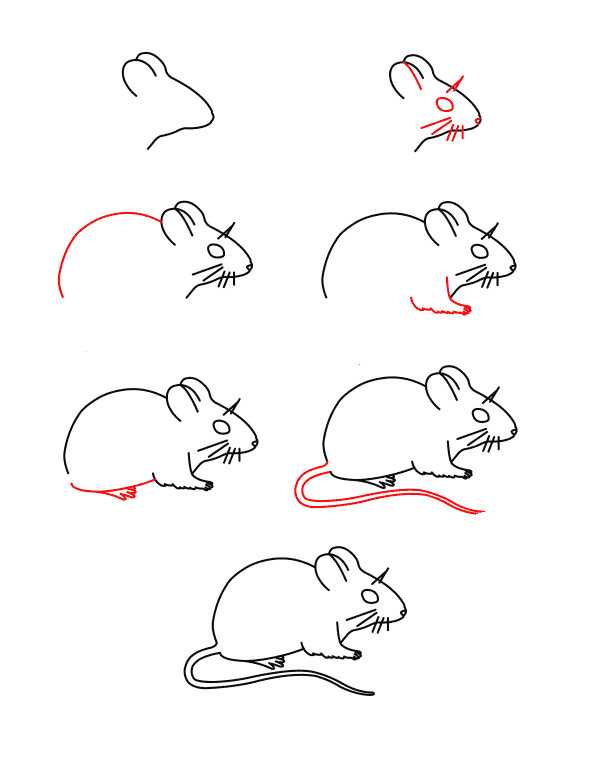 Мышка своими руками (85 идей от бумаги до дерева). | семейная кучка