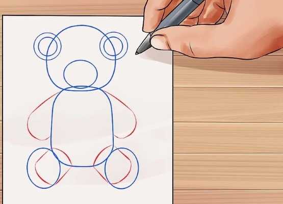 Как нарисовать медведя поэтапно карандашом - легкие мастер-классы для начинающих (56 фото)