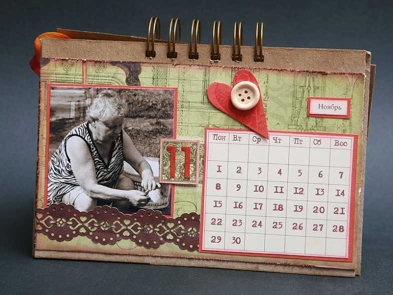 Как сделать календарь своими руками — оригинальные идеи, пошаговая инструкция. создание перекидного календаря, вечного, календаря из открыток, с фотографиями