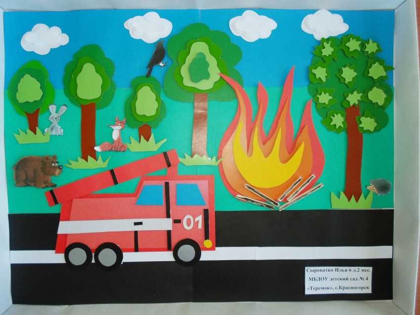 Как нарисовать рисунок на тему пожарной безопасности в школу, детский сад? как нарисовать памятку-плакат с правилами по пожарной безопасности, рисунок на конкурс неопалимая купина?