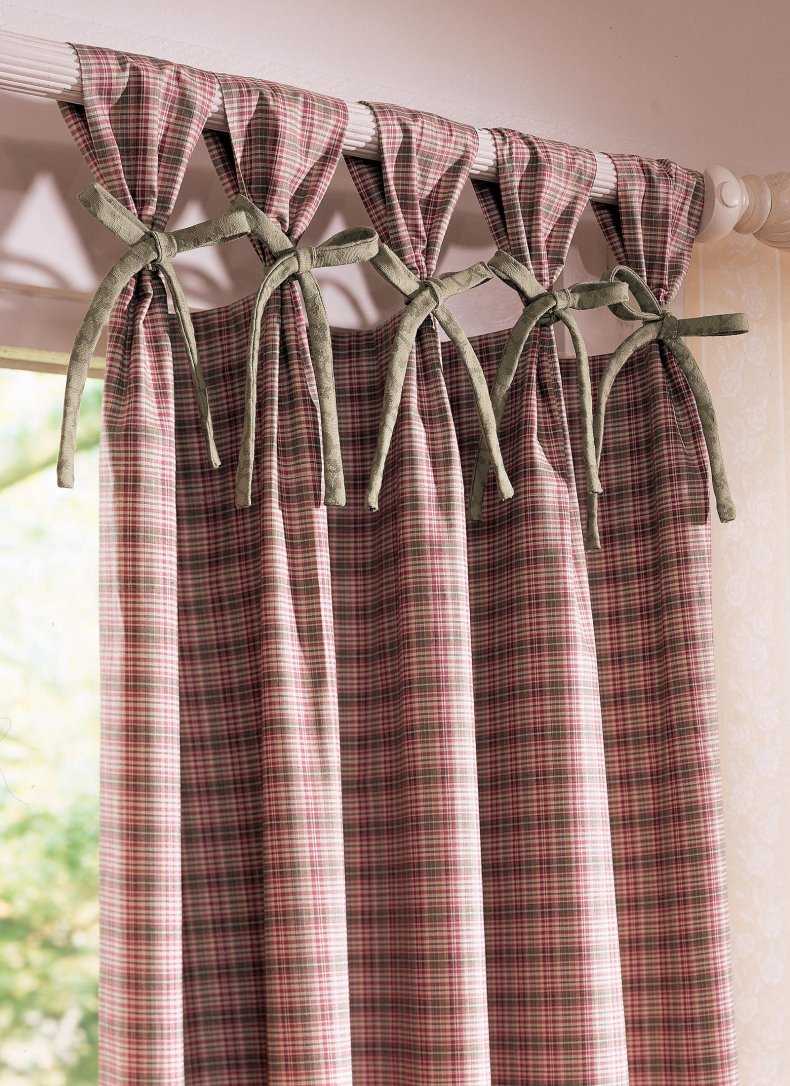 Как сделать красивые складки драпировки на шторах? - блог о строительстве