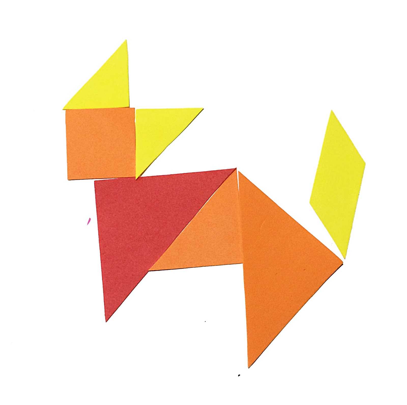 Аппликация из геометрических фигур для дошкольников, учеников 1-4 класса — как сделать: инструкция