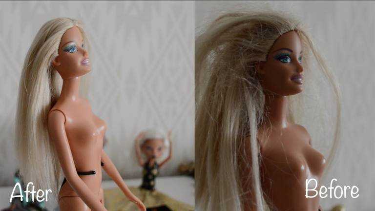 Как выпрямить волосы кукле: делаем в домашних условиях