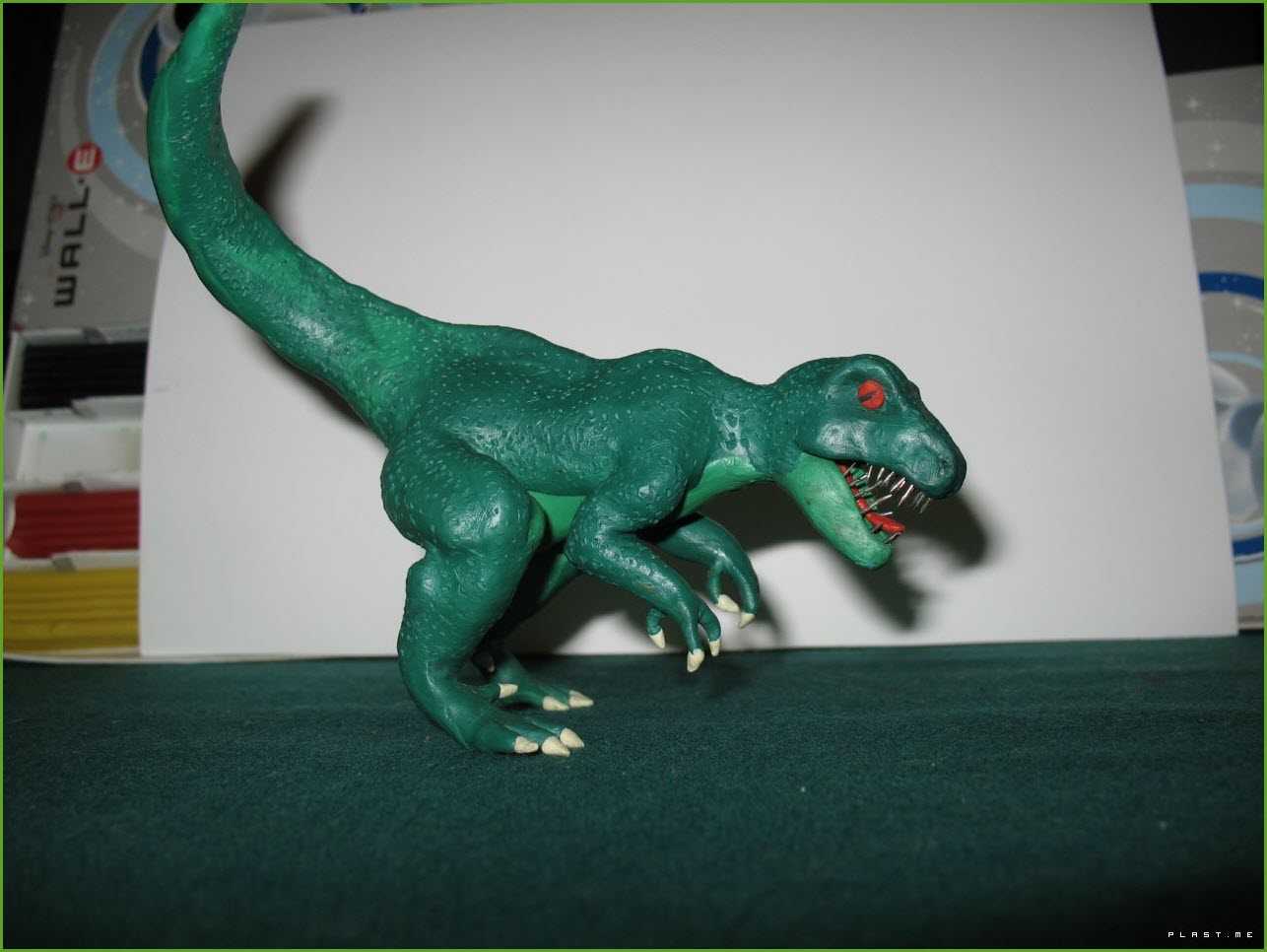 Как слепить динозавра из пластилина своими руками сделать мастер класс с фото