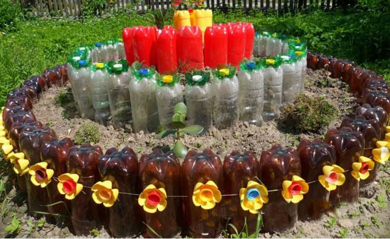 Поделки из пластиковых бутылок вместе с детьми