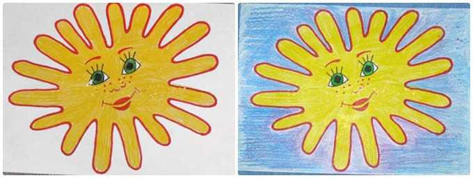 Конспект занятия по рисованию с использованием нетрадиционной техники — рисования ладошками «солнышко лучистое». воспитателям детских садов, школьным учителям и педагогам - маам.ру