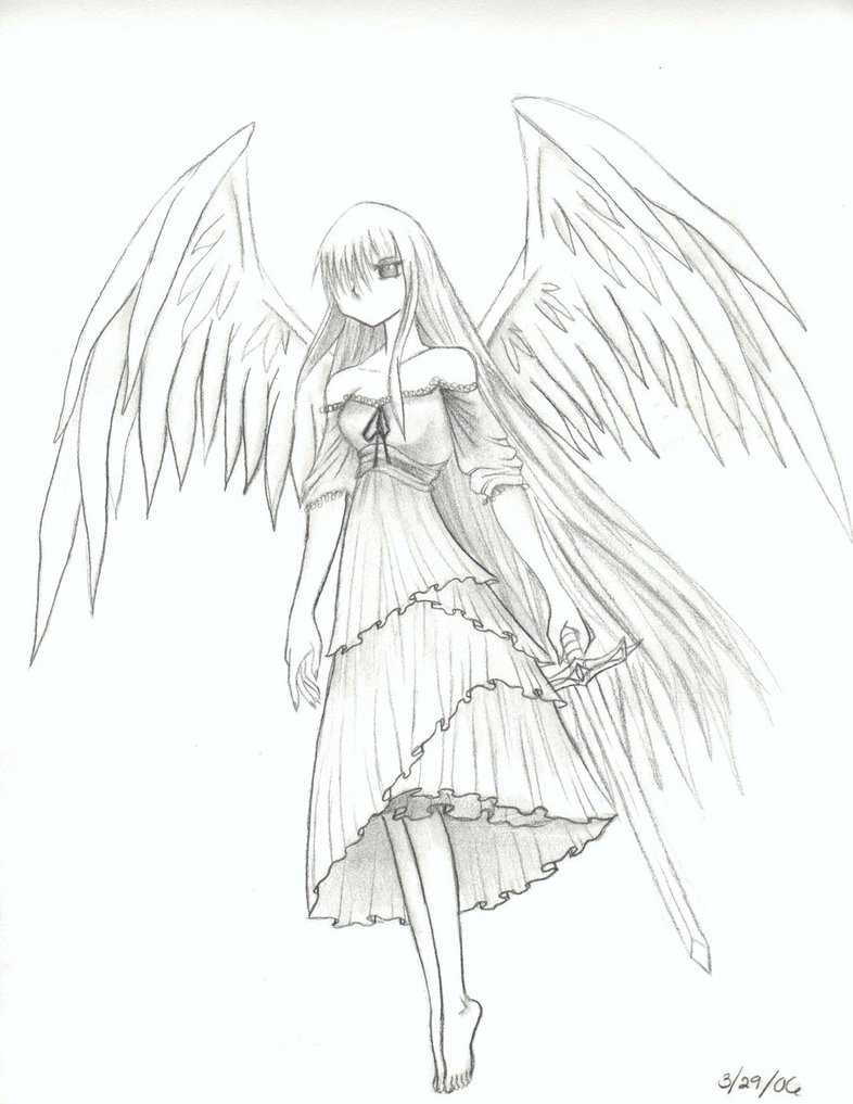 Как нарисовать крылья ангела за несколько простых шагов — пошаговые уроки рисования