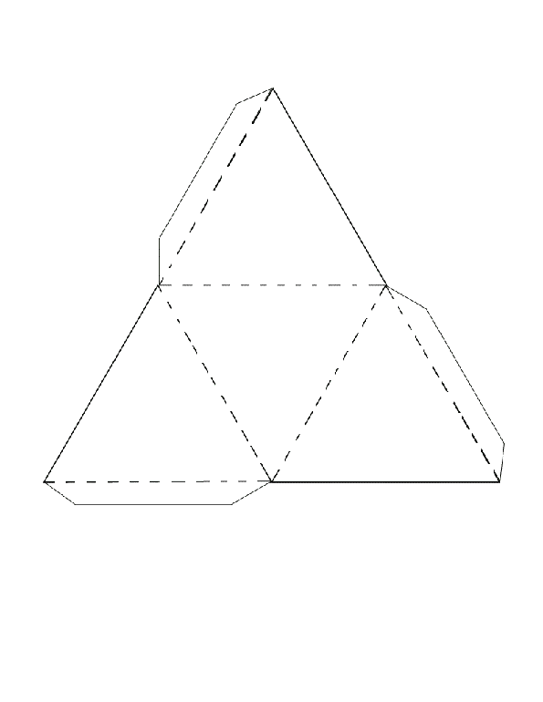 Как сделать пирамиду из бумаги. пошаговые инструкции + 300 фото