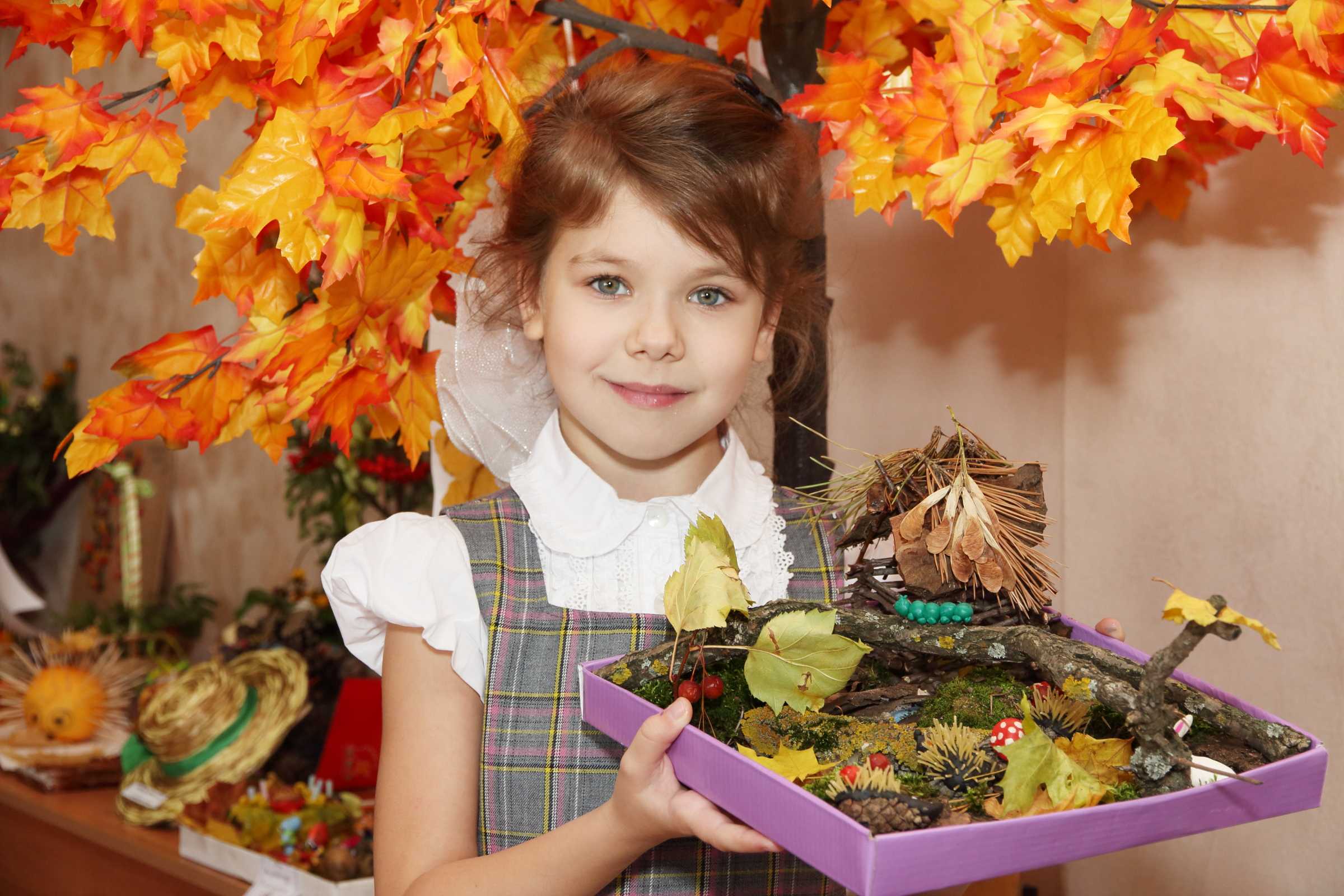 Осенние поделки - 100 фото лучших идей поделок из природных материалов для детей + простая инструкция работы своими руками поэтапно