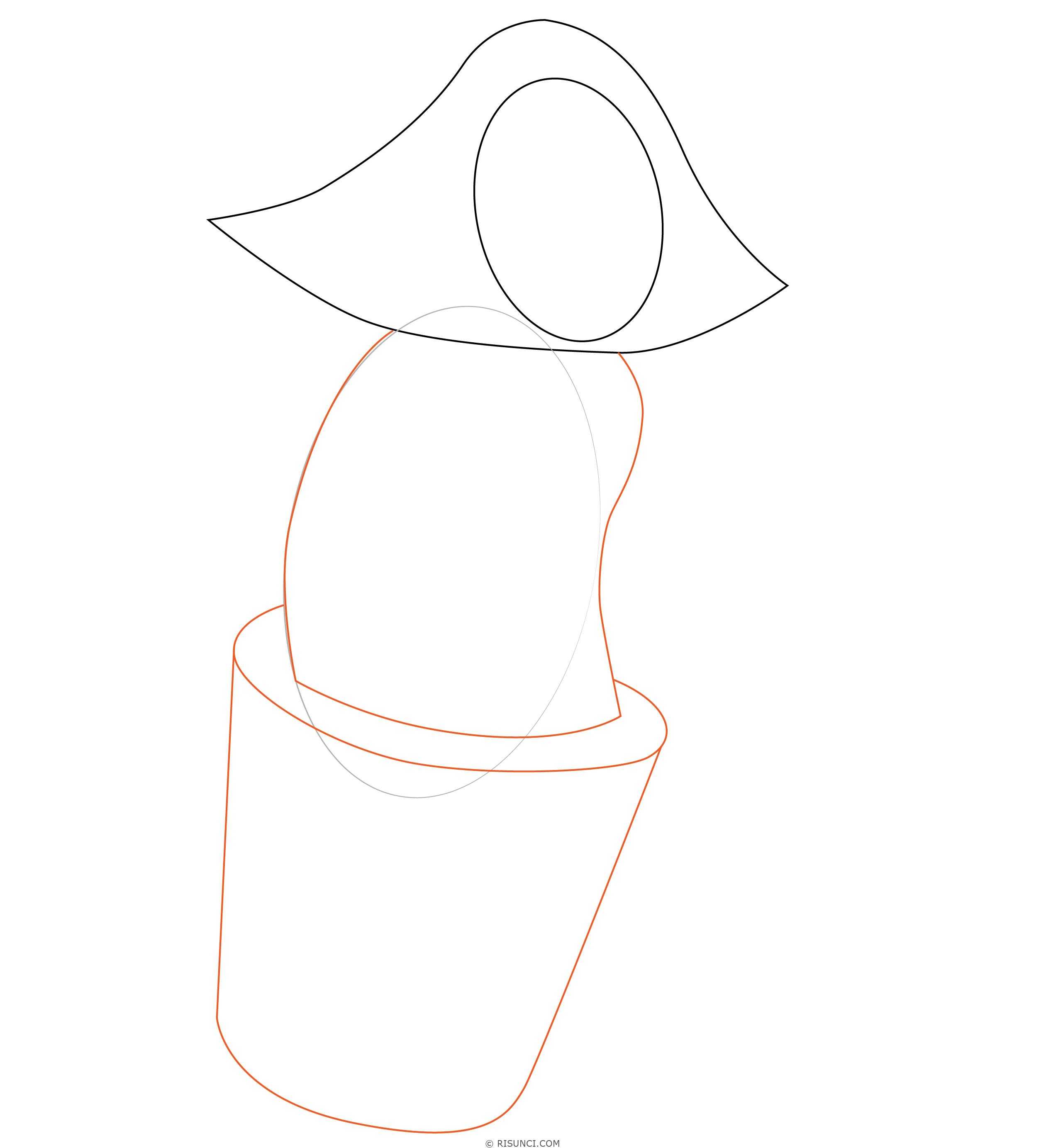 Как нарисовать бабу-ягу карандашом поэтапно. как нарисовать ступу, дом и избушку бабы-яги