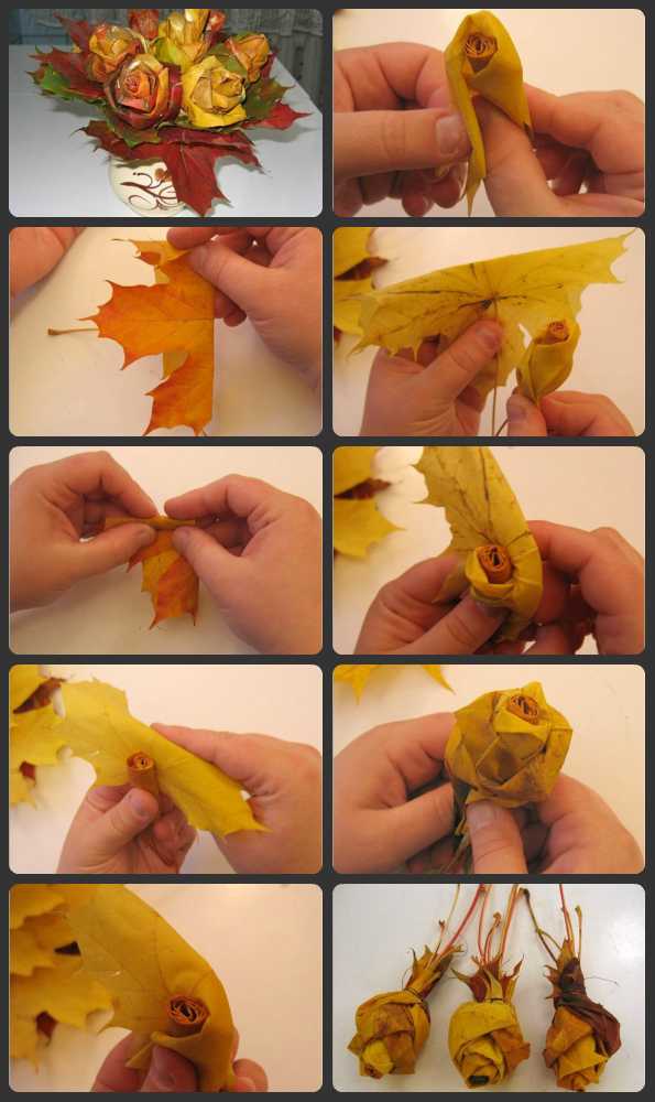 Поделки из листьев - 73 фото идеи изделий из осенних листьев