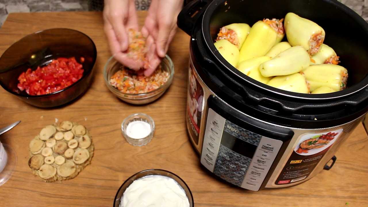 Фаршированный перец в мультиварке: вкусные рецепты с фото
