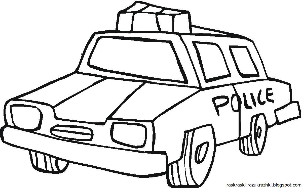 Раскраски Полицейские машины - Смотрите, скачивайте, и распечатывайте лучшие варианты раскрасок