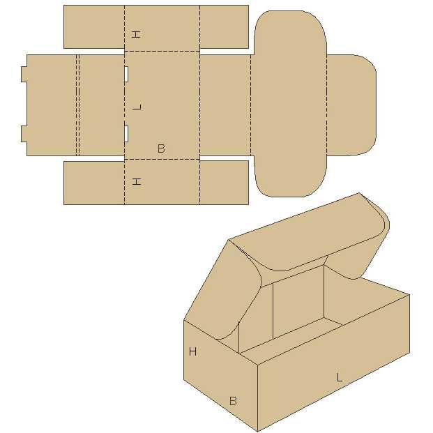 Как сделать коробку из картона своими руками