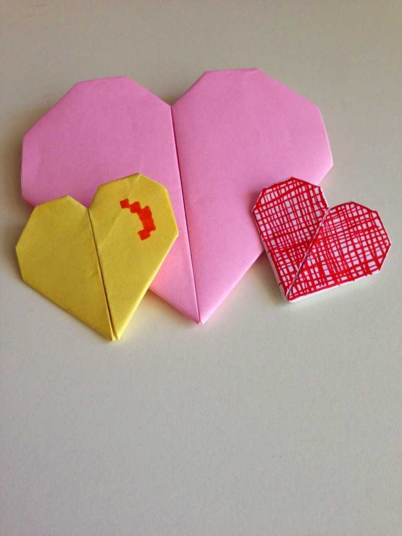 Изготовление сердца из бумаги в технике оригами: как делается подарочный конверт своими руками (100 фото + видео)