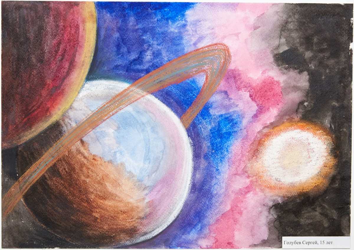 Как нарисовать космос карандашом, акварелью, гуашью, губкой с красками – поэтапные мастер-классы с видео для детей. рисунок на тему «космос» с ракетами, планетами, спутником и звездами