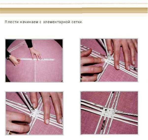 Плетение ручки для корзинки из полипропиленовой (упаковочной стреппинг) ленты | страна мастеров