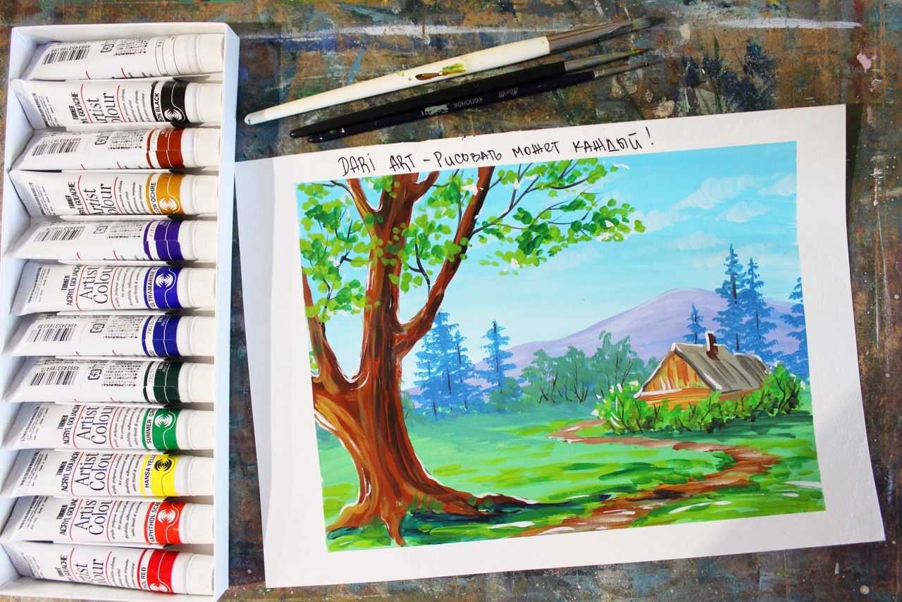 Как нарисовать рисунок на тему природы и ее защиты