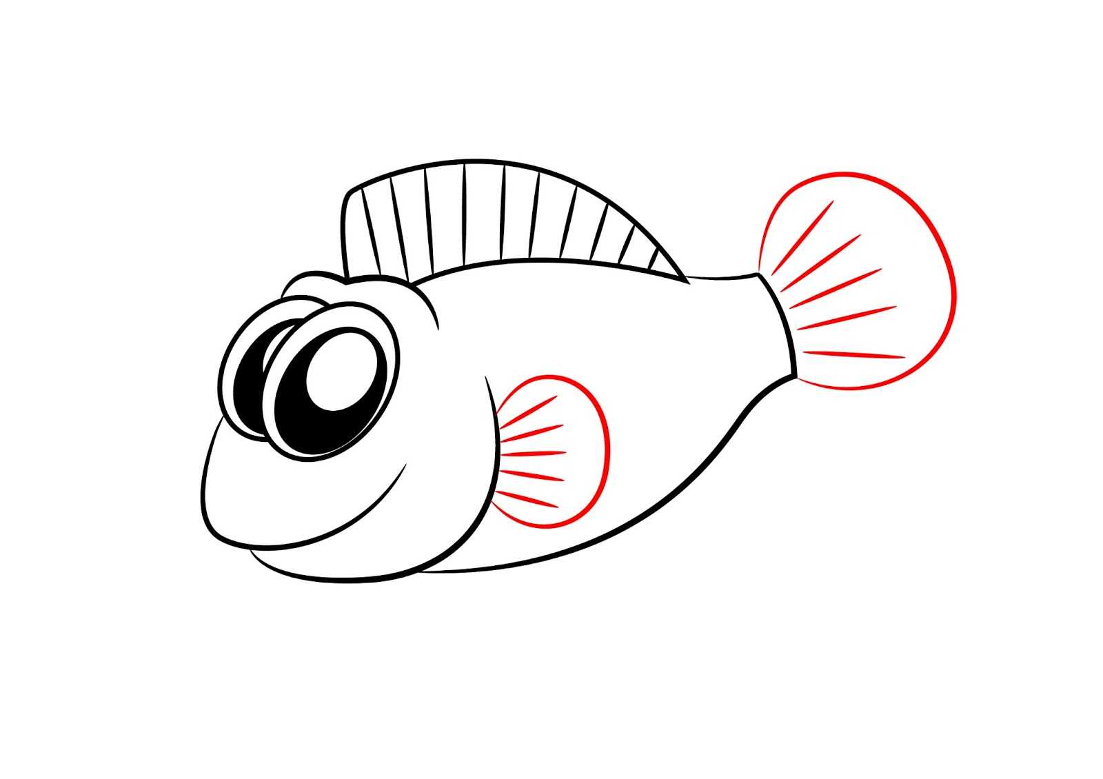 «рыбки плавают в аквариуме». конспект занятия по изо с использованием нетрадиционной техники рисования ⋆ планета детства