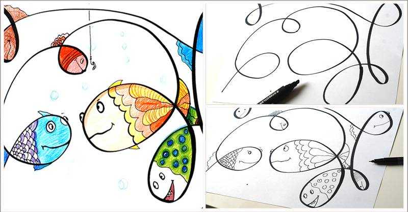 Как нарисовать рыбку поэтапно карандашом: обзор идей и необычных решений от художников (схемы + инструкция)