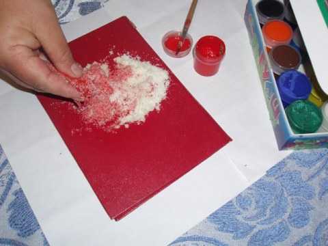 Как покрасить манку акварелью для поделки в домашних условиях