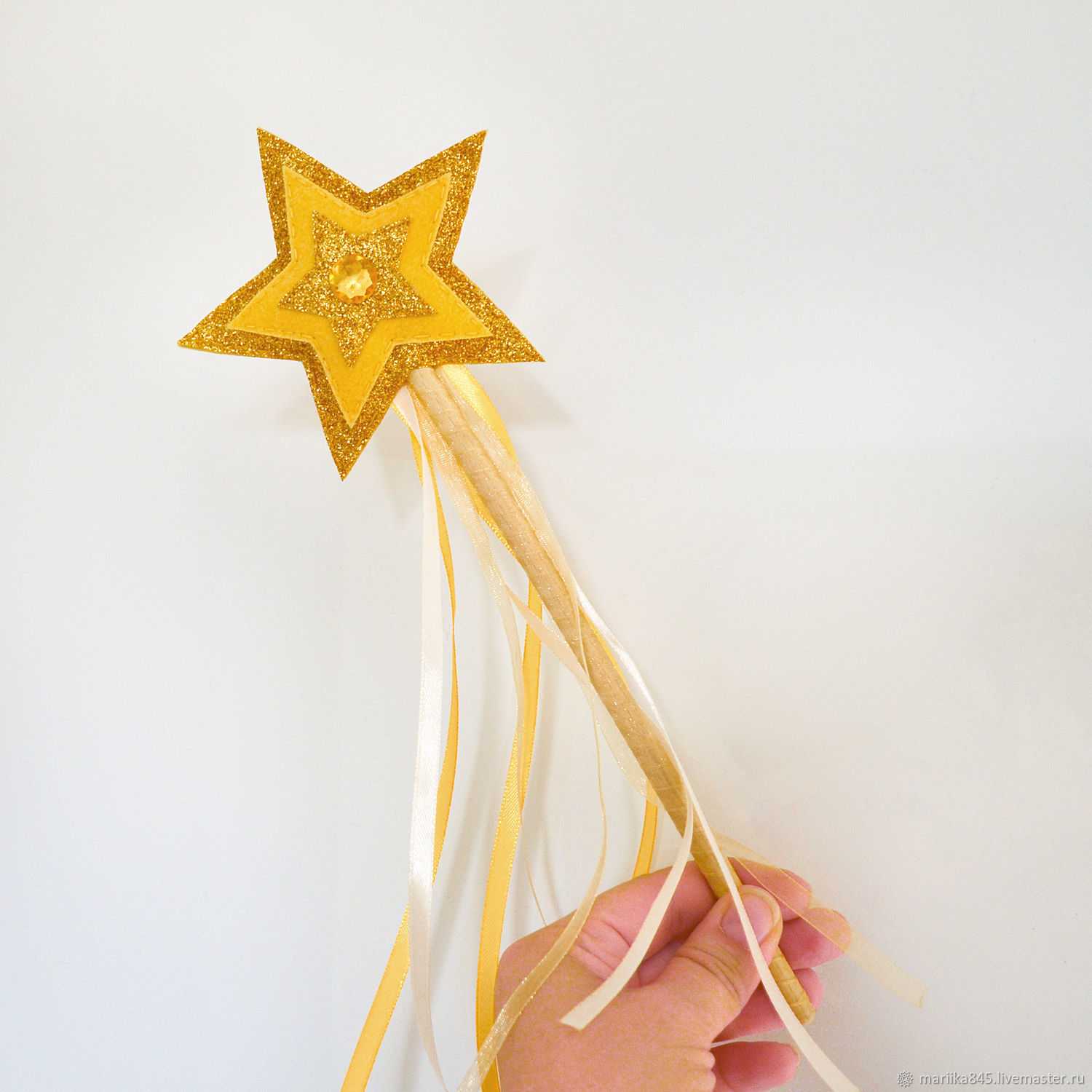 Как сделать волшебную палочку для ребенка - пошаговая инструкция