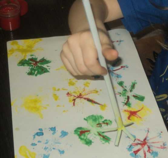 Рисование в технике граттаж в детском саду